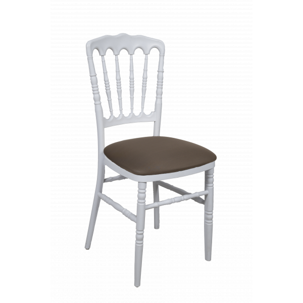 CHAISE NAPOLEON assise marron