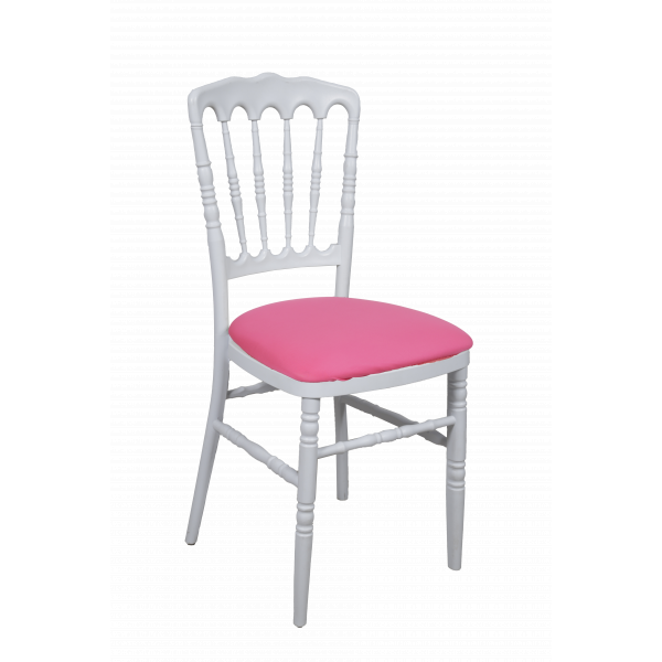 CHAISE NAPOLEON POLYPROPYLEN ASSISE LYCRA ROSE FUCHSIA