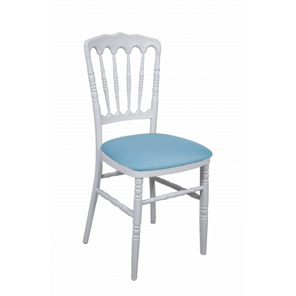 CHAISE NAPOLEON assise Bleu