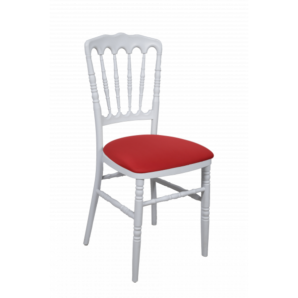 CHAISE NAPOLEON assise rouge