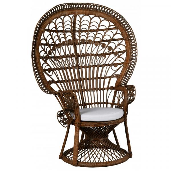 Fauteuil Emmanuelle Paon