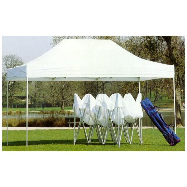 Tente parapluie 4.50 x 3 m : 1 structure+ toit M 1