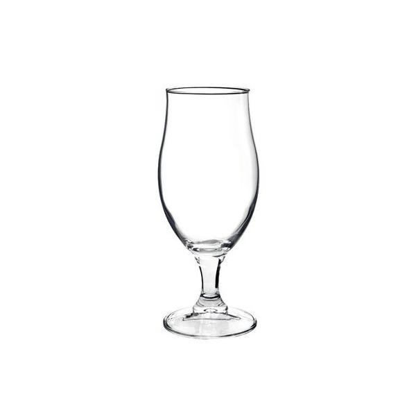 Verre à bière Cologne 0.529l Ø8.7x20.5 h cm. Trait de remplissage à 0.4L