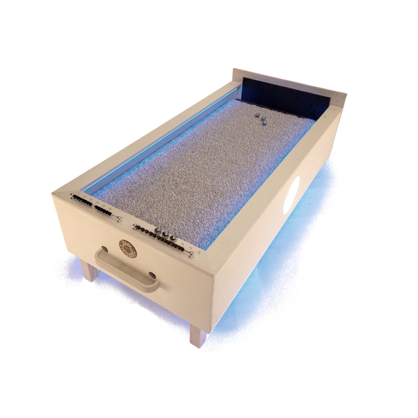 Baby Pétanque Master  terrain de jeu 190cm/90cm avec jeu de led et boules.